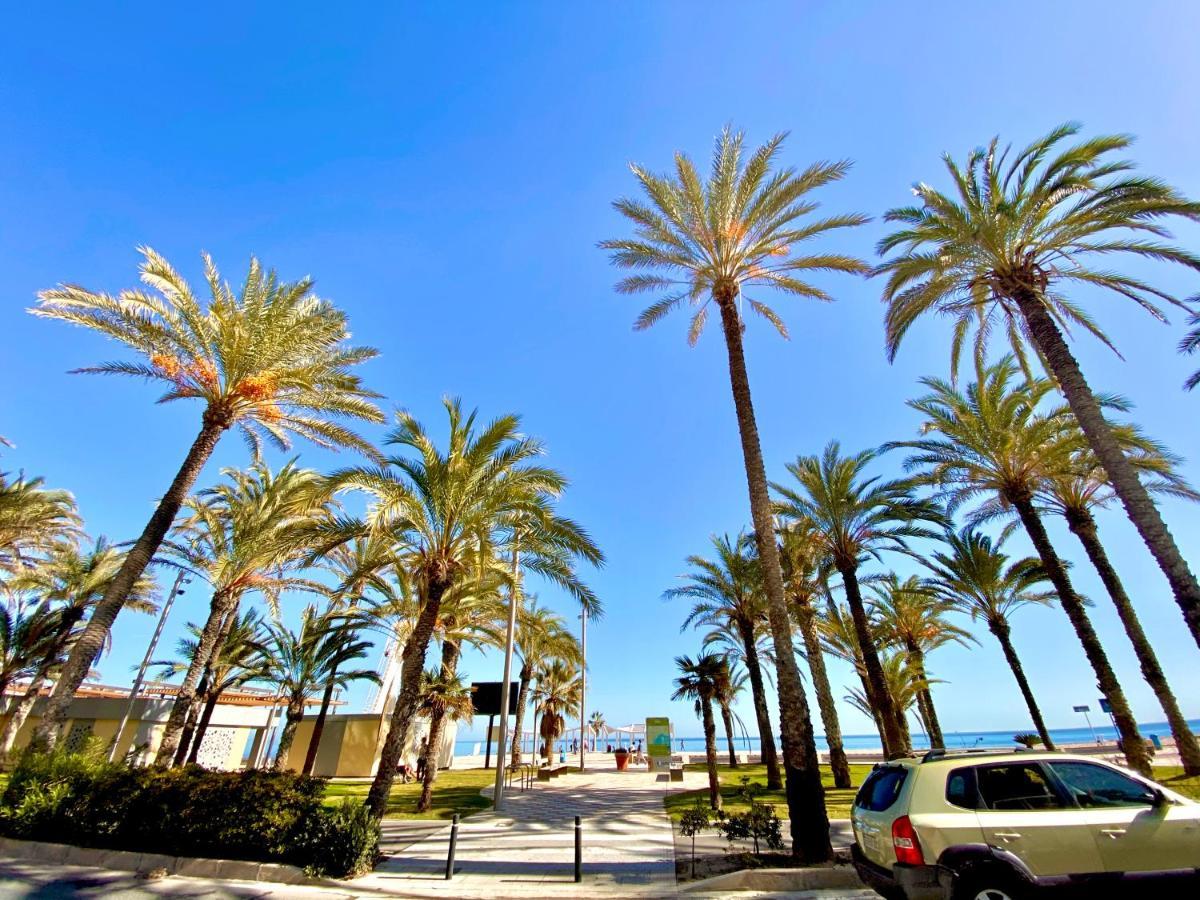 Nereo 7 Primera Linea De Playa San Juan Piscina, Parking Wifi Inmobiliaria Leo Alicante Exterior foto
